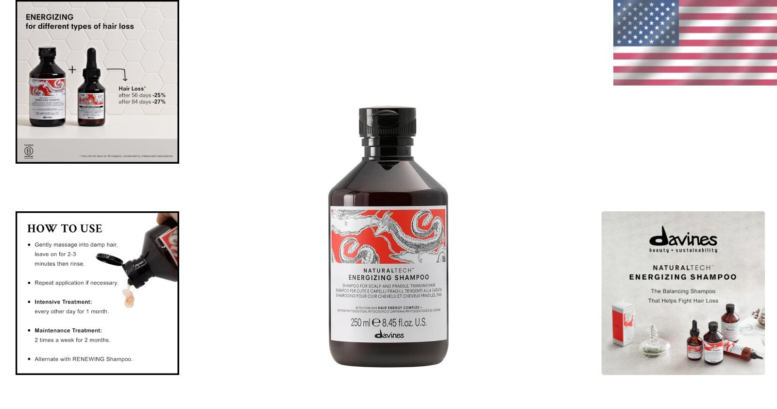 Natural Energizing Shampoo - Gentle Cleansing for Dry Hair & Scalp Rejuvenation