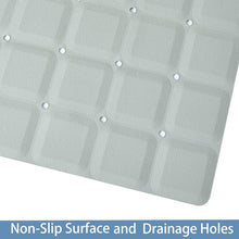 Load image into Gallery viewer, Premium Non-Slip Silicone Bath Mat - Jumbo Size for Textured Tubs, 35.8x17.7