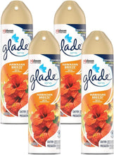 Load image into Gallery viewer, Tropical Air Freshener - Hawaiian Breeze Room Spray in 8 Oz Aerosol Pack of 4