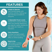 Load image into Gallery viewer, RedRevive Dual-Wavelength Therapy Device - Pain Management for Home &amp; On-the-Go