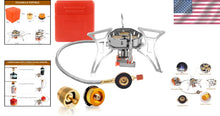 Load image into Gallery viewer, Lightweight 6800W Backpacking Gas Stove - Ideal for Outdoor Cooking Adventures