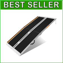 Load image into Gallery viewer, Heavy-Duty 6FT Folding Ramp for Wheelchairs - Ultimate Accessibility Solution