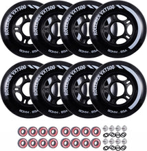 Load image into Gallery viewer, High-Performance Inline Skate Wheels Set - 8 Durable Wheels with Bearings