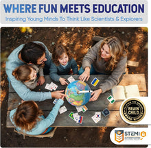 Load image into Gallery viewer, 9" Illuminated Kids World Globe - Interactive STEM Learning and Nightlight
