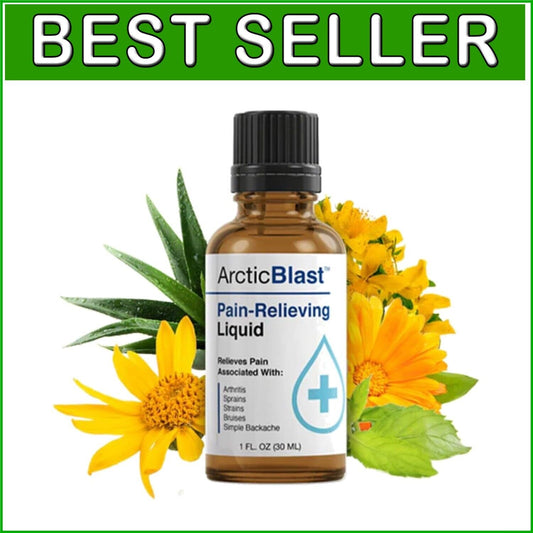 Fast-Acting DMSO Pain Relief Drops with Menthol for Joint & Muscle Comfort