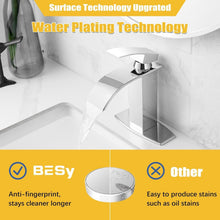 Load image into Gallery viewer, Polished Chrome RV Vanity Faucet - Tarnish Resistant with Flexible Installation