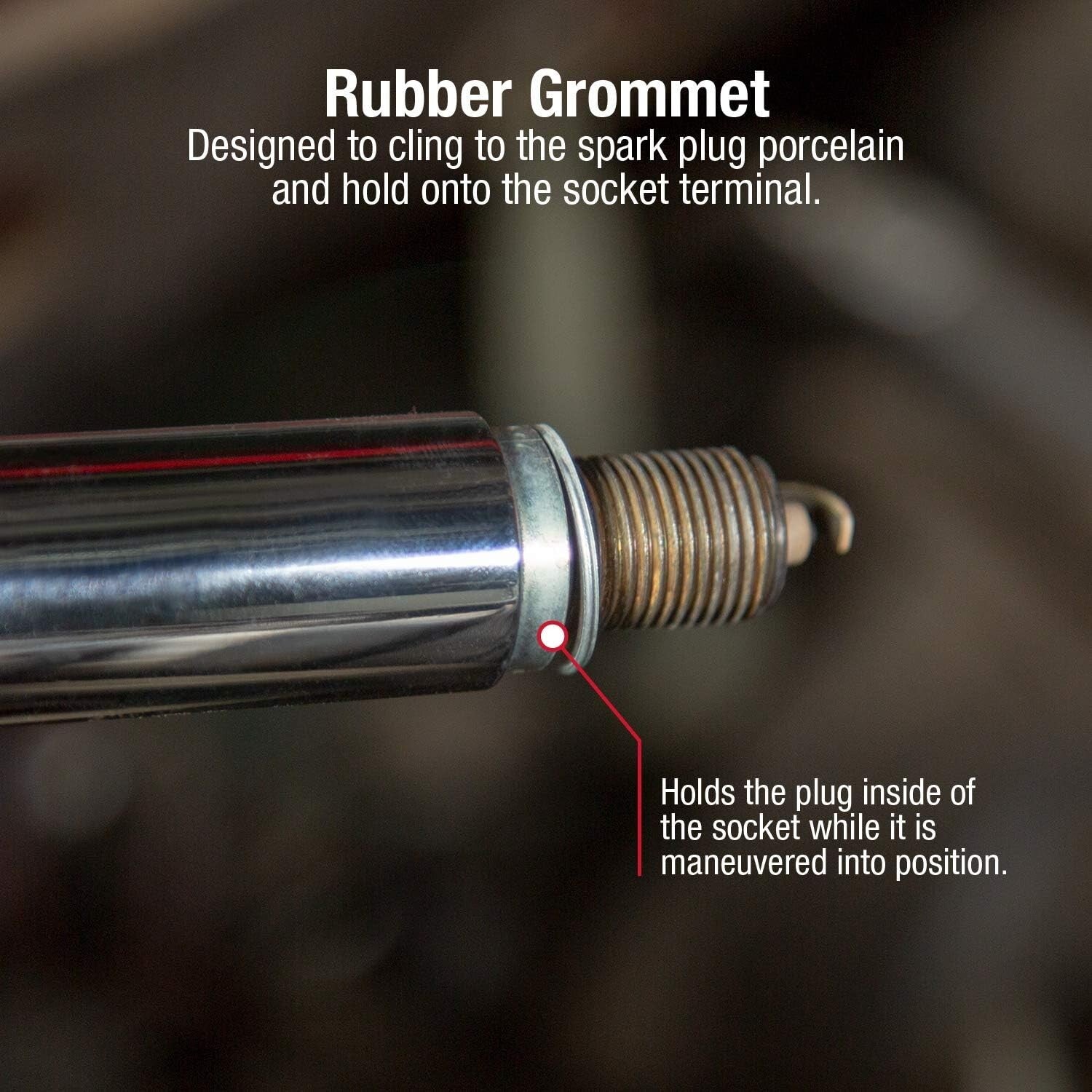 Professional Grade 3/8-Inch Drive Spark Plug Socket Set - 7 Pieces Included