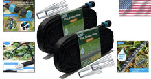 Load image into Gallery viewer, Kink-Resistant 100ft Soaker Hose with Stakes - Perfect for Edible Gardens