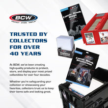 Load image into Gallery viewer, Durable Collectible Card Bins - 4-Pack with Dividers, Holds All Trading Cards