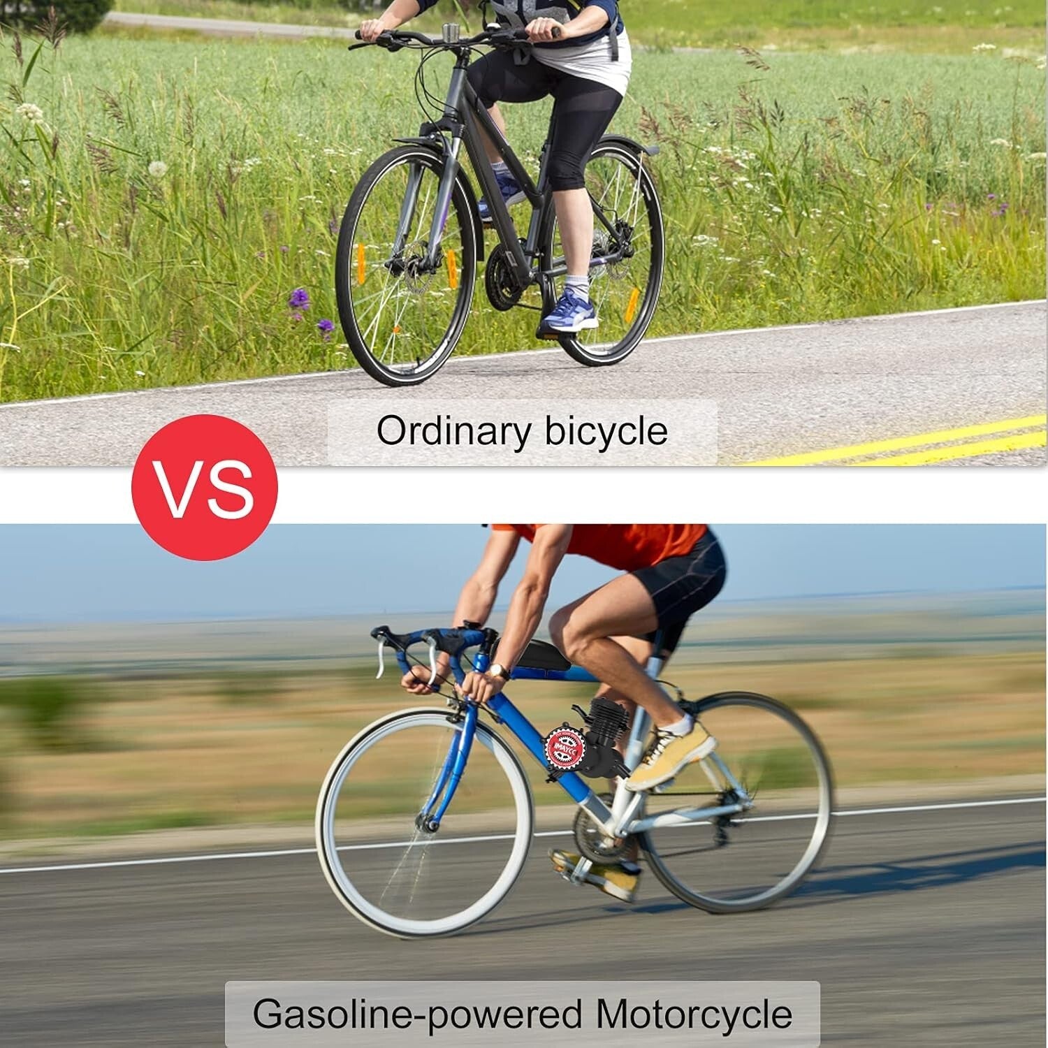 2-Stroke Gas Bicycle Engine Kit for 26-28" Bikes - Enhance Your Ride Today!