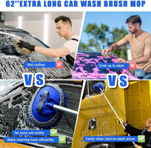 Load image into Gallery viewer, Ultimate 21-Piece Car Cleaning Kit with Non-Slip 62" Brush - Ideal Gift