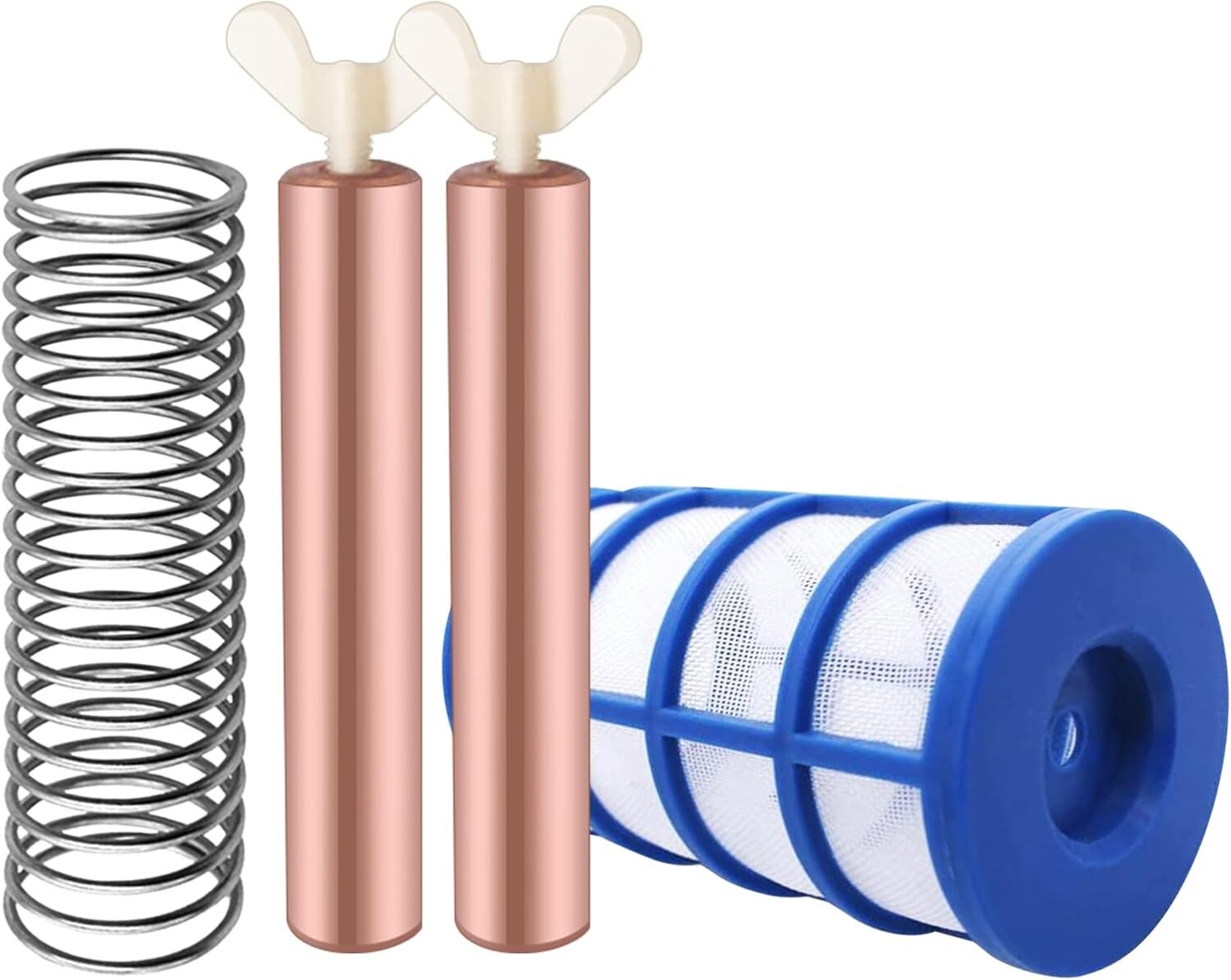 Durable 6 Pack Copper Anode Kit - 4.13inch Solar Pool Replacement Essentials