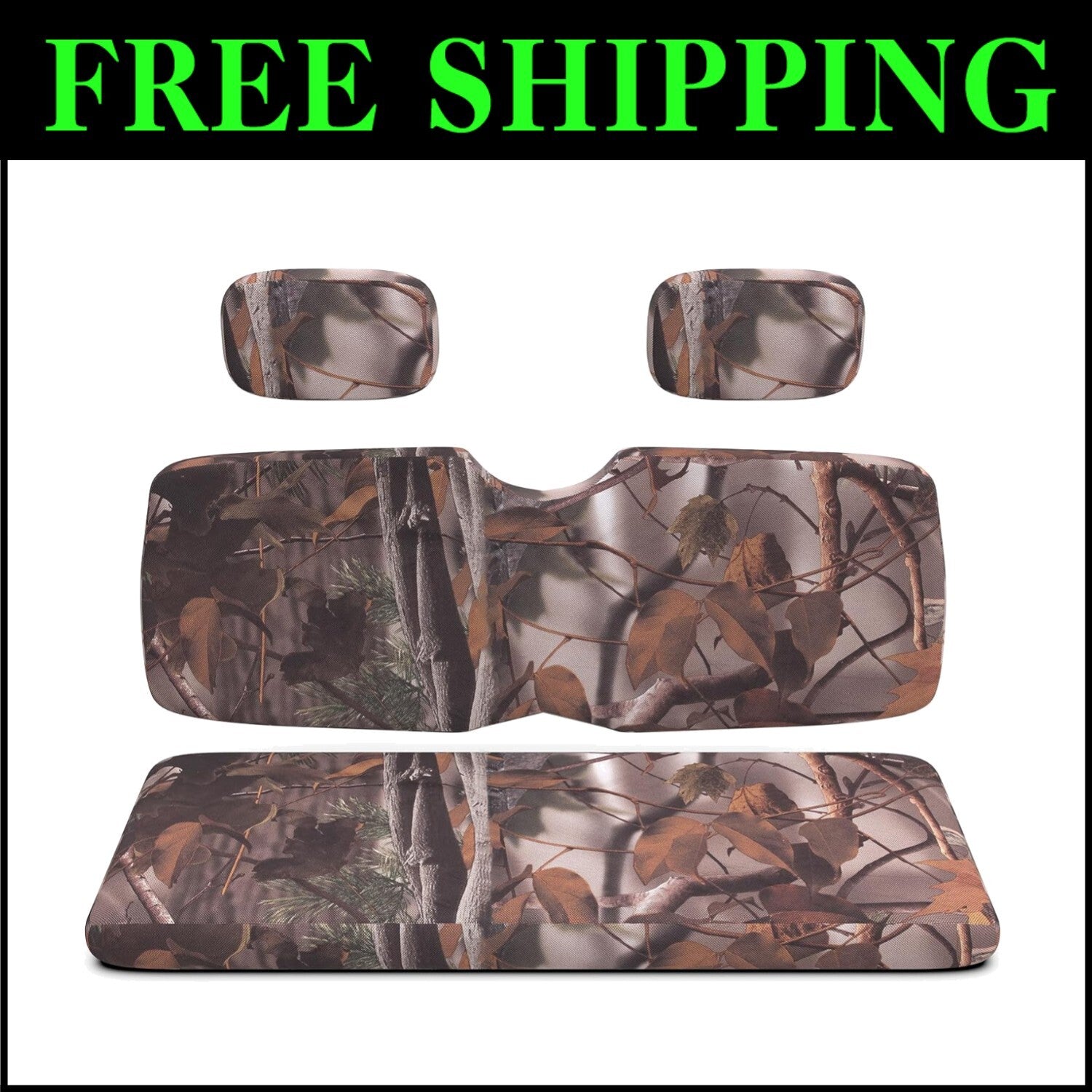 Long-Lasting Camo Seat Covers for Polaris Ranger 500 700 800 - Waterproof Design
