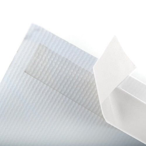 Bulk Pack of 6 Heavy Duty Banner Hem Tape - 1 Inch x 164 Feet, Seamless Bond