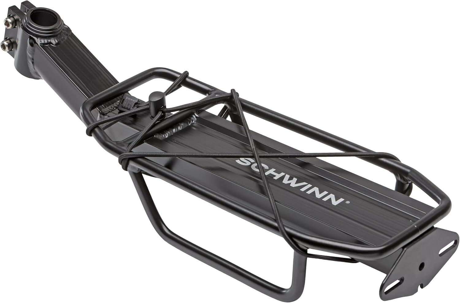 Lightweight Aluminum Rear Bike Rack, Holds Up to 26 lbs for Easy Cargo Transport