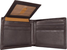 Load image into Gallery viewer, Premium Oil Tan Leather Wallet for Men - Debossed Logo &amp; Interior Organization
