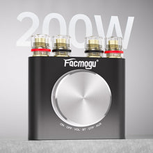 Load image into Gallery viewer, Compact 200W HiFi Stereo Mini Amplifier with Bluetooth, AUX &amp; Optical Inputs
