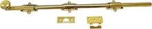 Load image into Gallery viewer, Elegant Solid Brass Dutch Door Bolt - 18'' Polished Brass, Easy Install Pack