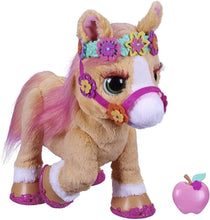 Load image into Gallery viewer, Cinnamon My Stylin’ Pony - 14-Inch Plush Toy with 26 Accessories &amp; Nighttime Fun