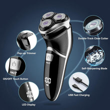Load image into Gallery viewer, Versatile Corded &amp; Cordless Men's Shaver - 3D Floating Head &amp; Quick Charge
