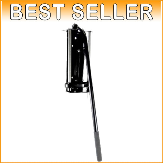 Durable Aluminum Can Crusher with Stainless Steel Rods - Heavy-Duty Design