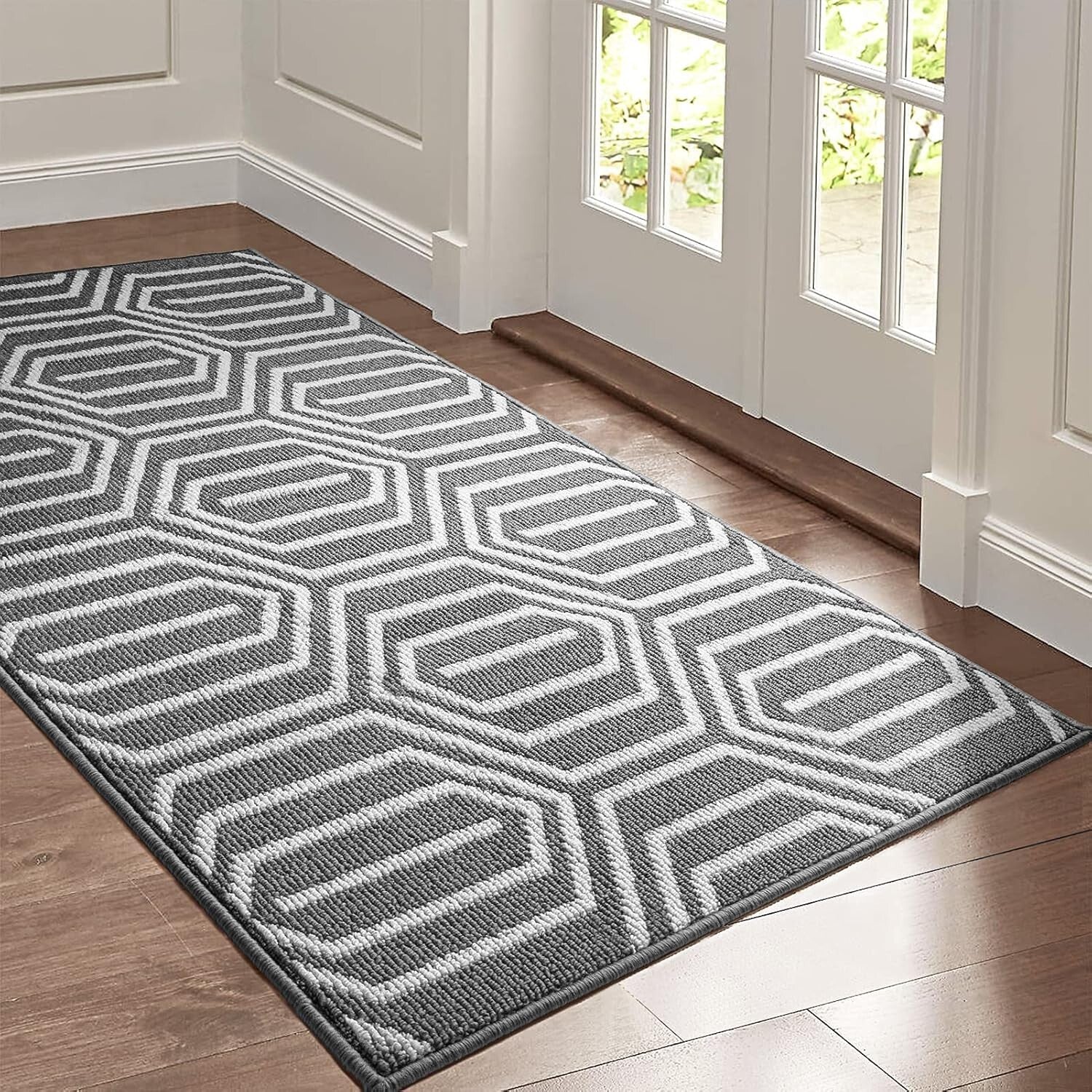 Durable Machine Washable 36"x59" Entrance Mat - Perfect for High Traffic Areas