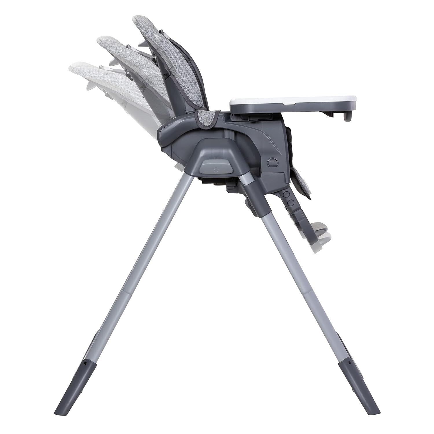 Sit Right 2.0 3-in-1 High Chair in Cozy Grey - Dishwasher-Safe & Adjustable