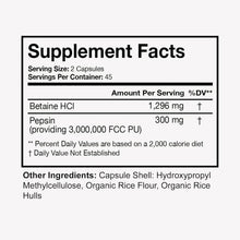 Load image into Gallery viewer, Natural Reflux Inhibitor: 90 Vegan Capsules for Indigestion Relief &amp; Gut Health