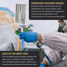Load image into Gallery viewer, All-in-One HVLP Spray Gun Kit with Air Regulator and Maintenance Accessories