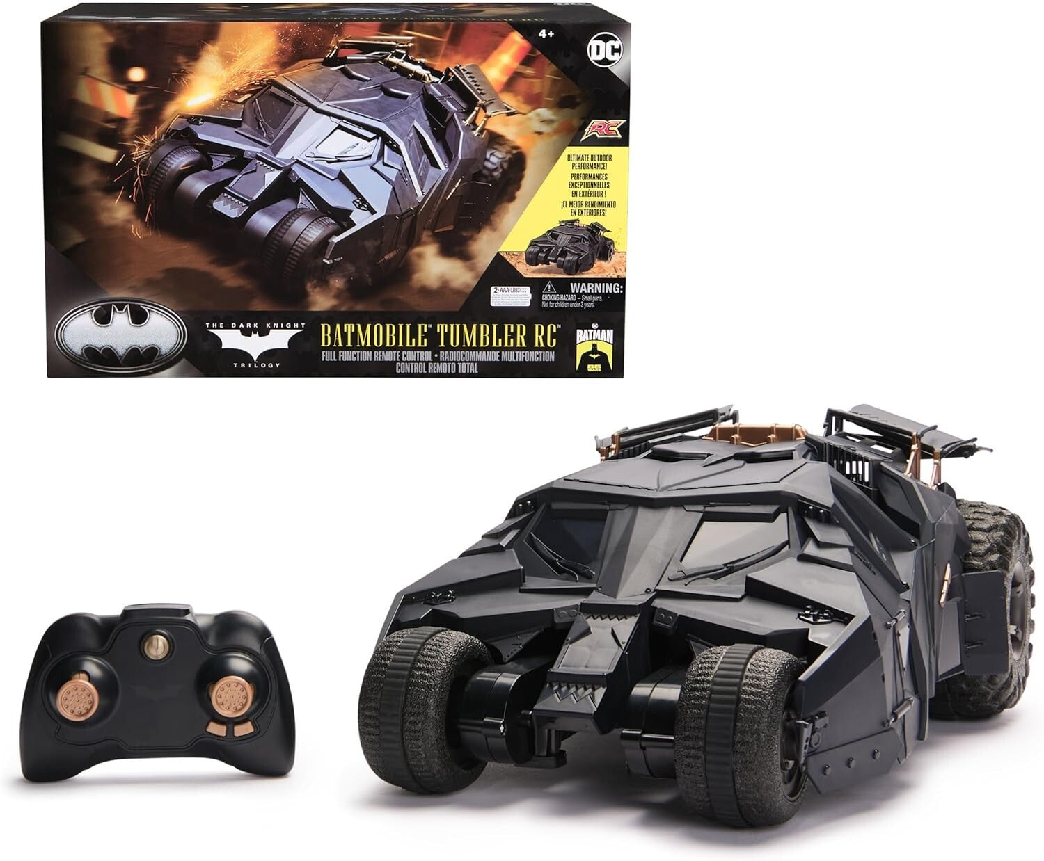 1:15 Scale Batmobile Tumbler RC - Celebrate Batman's 85th with Collectible Fun