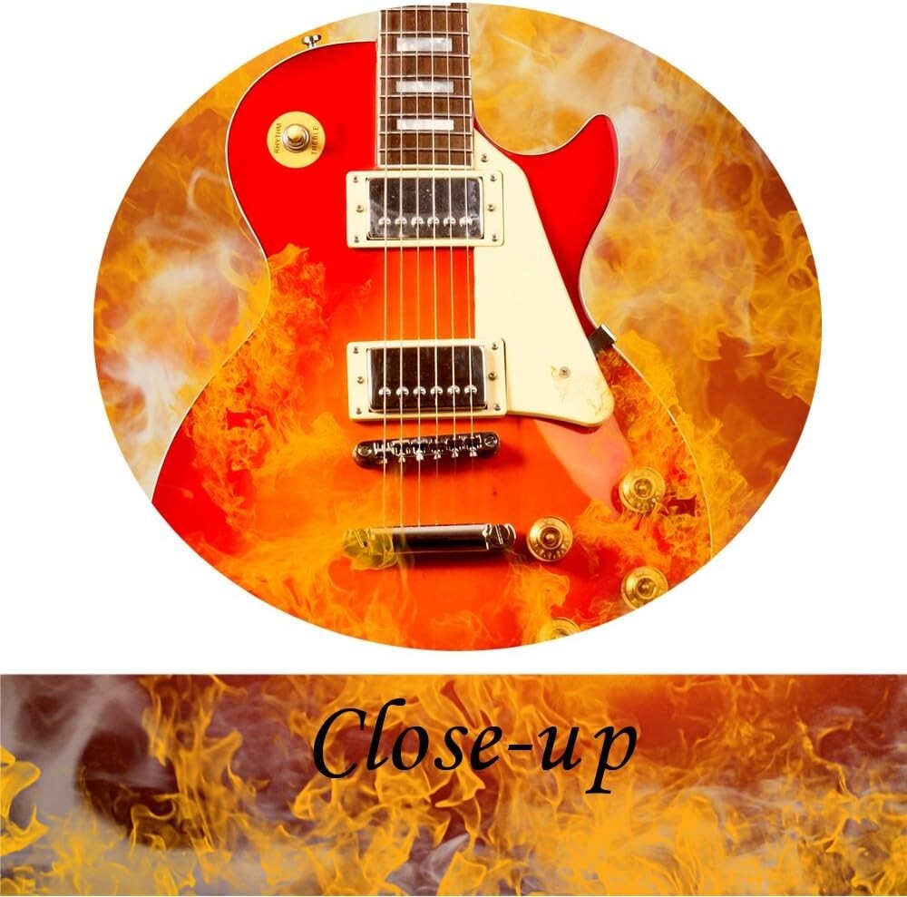 3-Piece Electric Guitar Canvas Prints - Modern Wall Art for Music Lovers