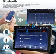 Load image into Gallery viewer, Modern 9-Inch Car Multimedia Player with Bluetooth, USB Link, and Mirror Connect