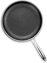 Load image into Gallery viewer, Induction-Compatible 12-Inch Frying Pan with Nonstick Coating &amp; Glass Lid