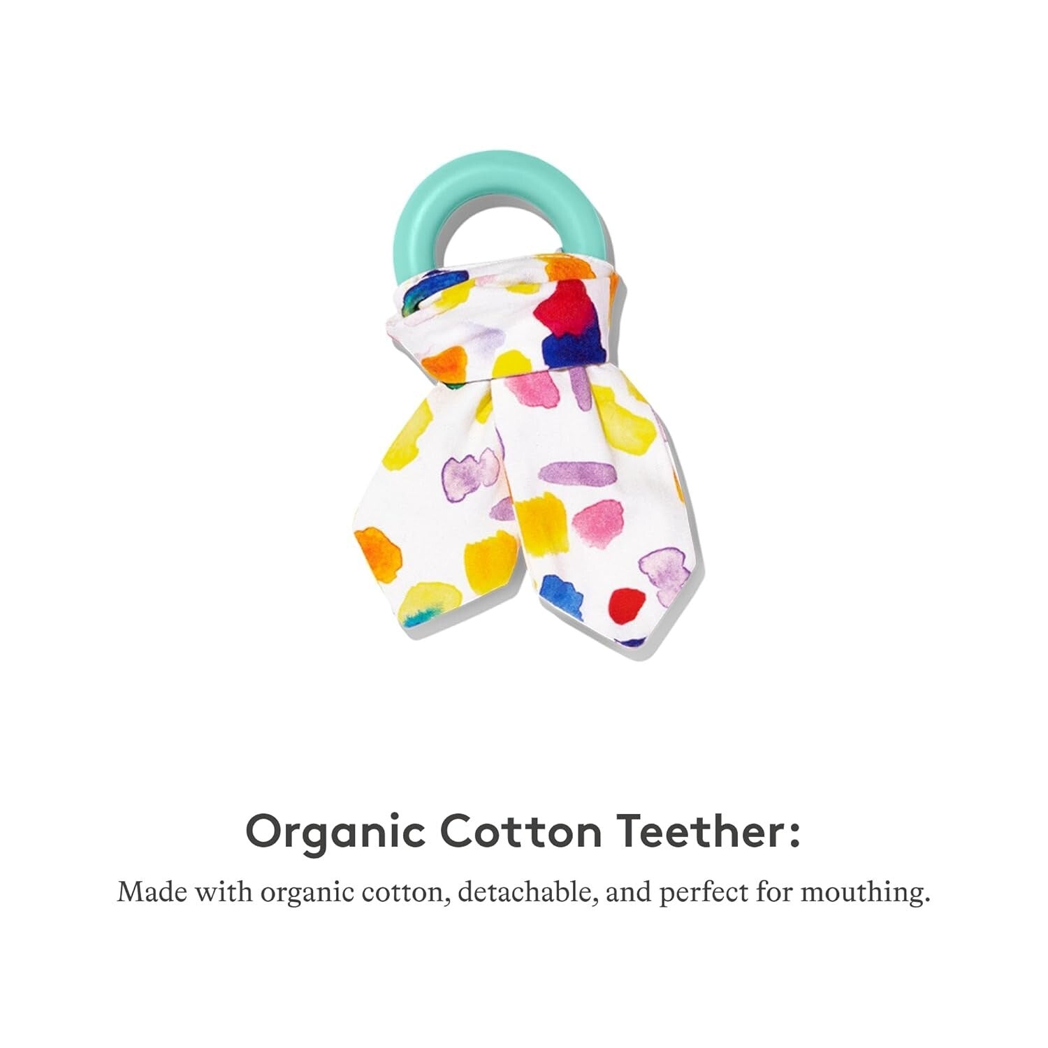 Award-Winning Montessori Activity Gym with Organic Cotton Teething Toys - 0+