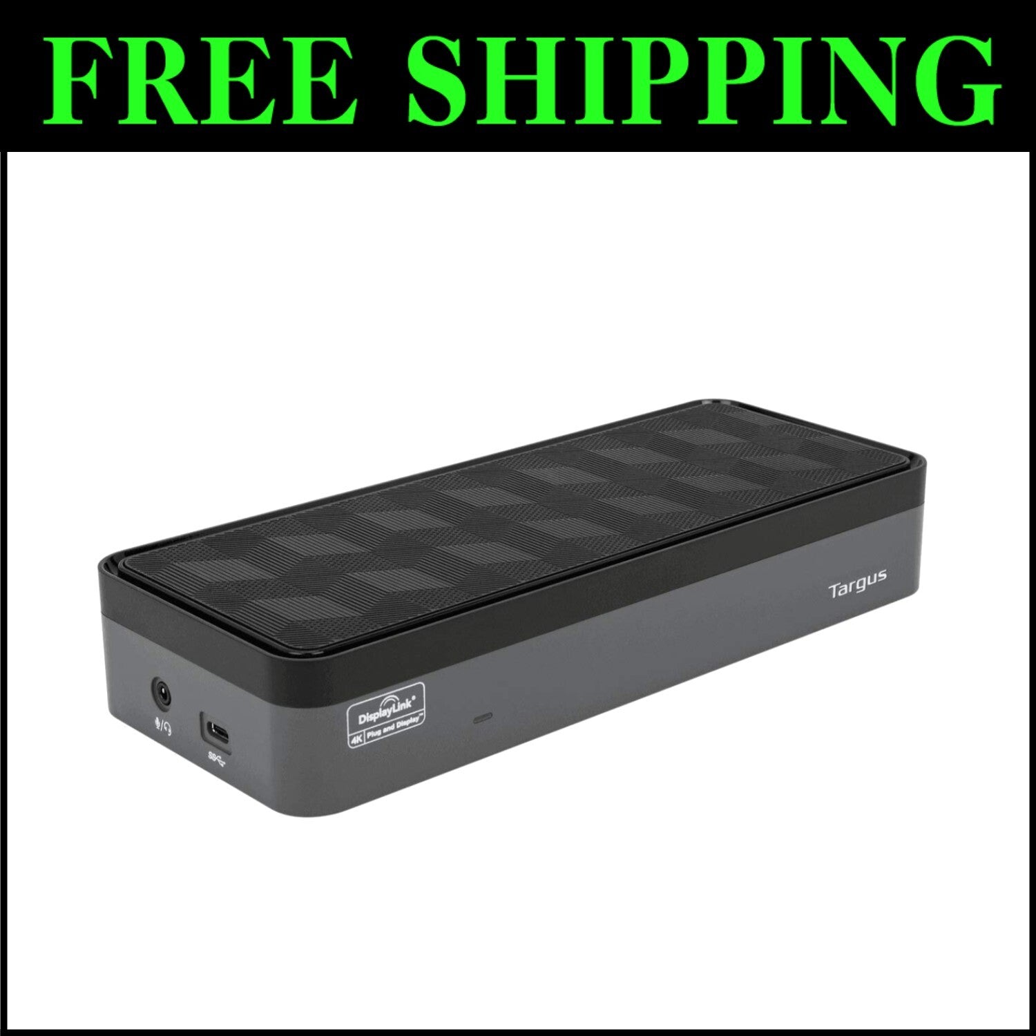 4K UHD Docking Station: 5 USB Ports & Gigabit Ethernet for Ultimate Connectivity