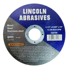 Load image into Gallery viewer, Dependable 100 Pack of 4.5" Cut-Off Discs - Ideal for Stainless Steel &amp; More
