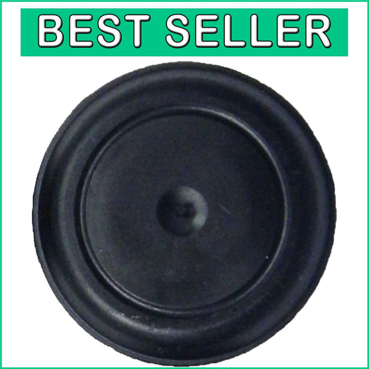 Durable 1" Black Rubber Plugs - 100 Count for Flush Mount Holes - Made in USA