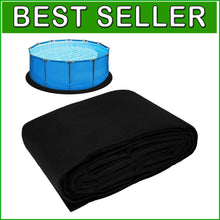 Load image into Gallery viewer, Thick, Moisture-Safe 15ft Pool Ground Cloth - Perfect for Above Ground Pools