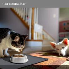 Load image into Gallery viewer, Durable Silicone Pet Feeding Mat - Anti-Spill Design for Dogs &amp; Cats 32" x 24"