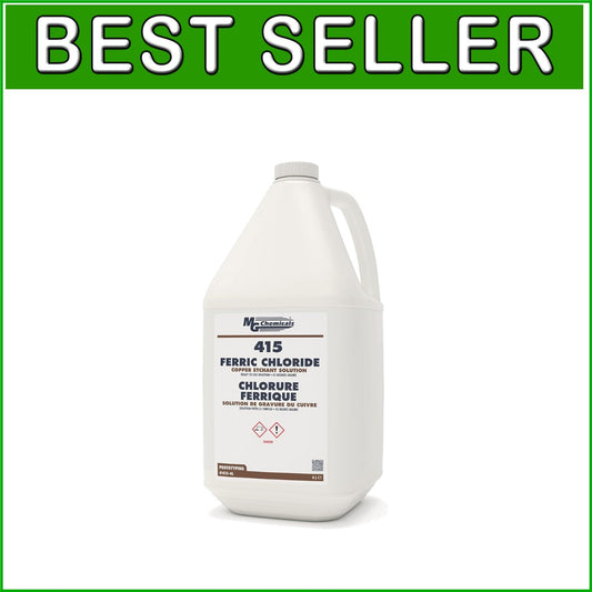 Aggressive Ferric Chloride Solution in 4L Bottle - Perfect for Metal Artistry
