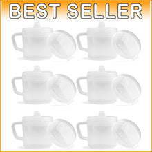 Load image into Gallery viewer, Easy Grip 8oz Adult Sippy Cup - Spill-Resistant, Perfect for Limited Mobility
