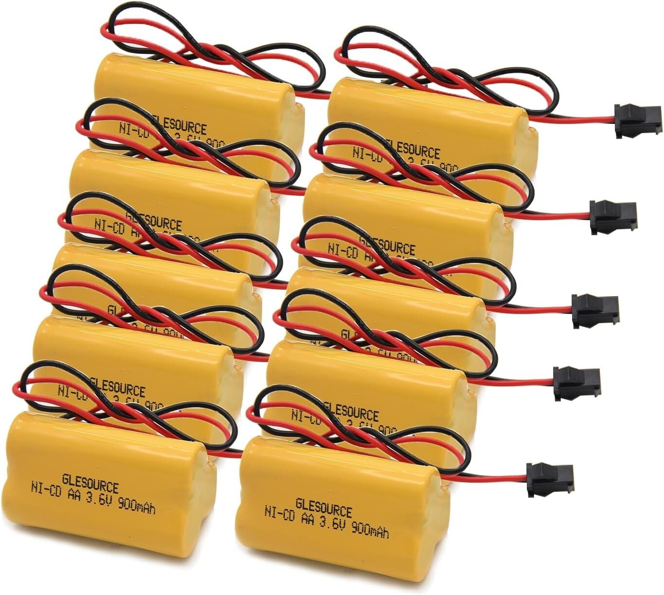 Durable 3.6V 900mAh Emergency Light Battery for Lithonia, Unitech & Interstate