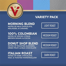 Load image into Gallery viewer, 80 Single Serve Coffee Pods - 100% Arabica Variety with Light to Dark Roasts!