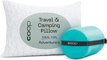 Load image into Gallery viewer, Luxurious Medium-Firm Camping Pillow with Washable Cover - CertiPUR Certified