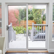 Load image into Gallery viewer, Premium Sliding Door Security Bar - 25.75 to 47.5 Inches, Black Locking System