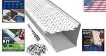 Load image into Gallery viewer, LeafTek Gutter Guards 5" x 32' – Ultimate Debris Defense for Eaves and Gutters