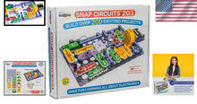 Load image into Gallery viewer, Hands-On Snap Circuits 203 Electronics Kit - 42 Modules for Fun Learning
