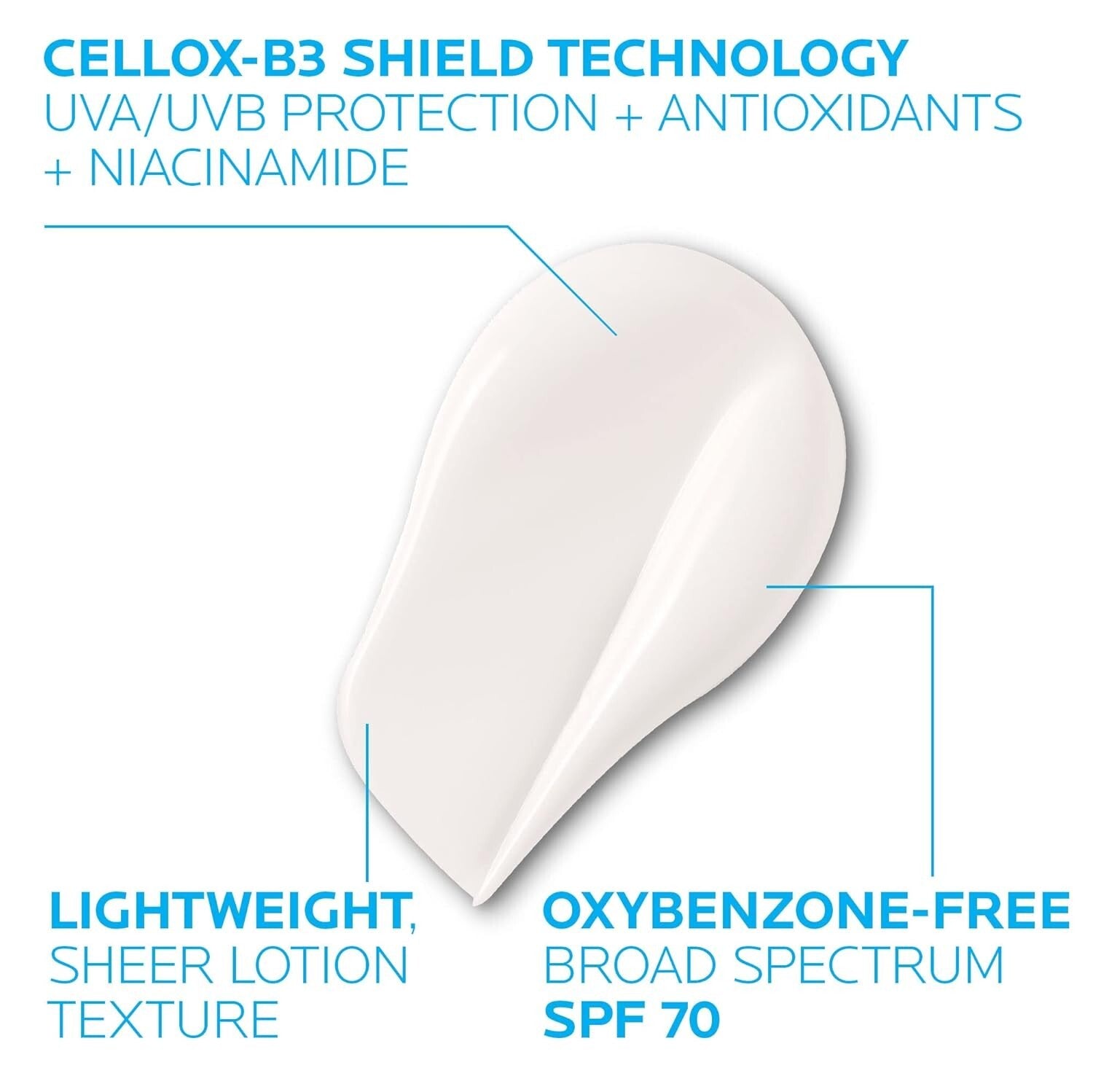 Daily Anti-Aging Sunscreen Moisturizer SPF 70 With Niacinamide - Oxybenzone-Free