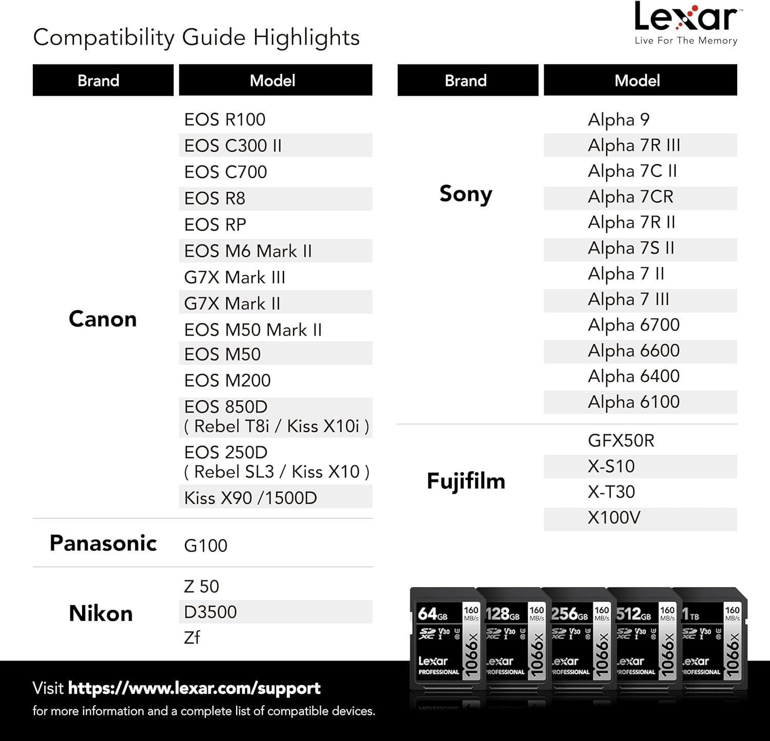 UHS-I 256GB SD Card, 160MB/s - Ideal for Photographers Seeking Top Performance