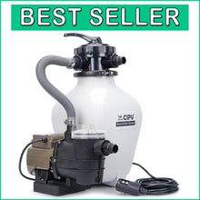 Load image into Gallery viewer, Portable 14-Inch Sand Filter with Timer - Complete Above Ground Pool Solution